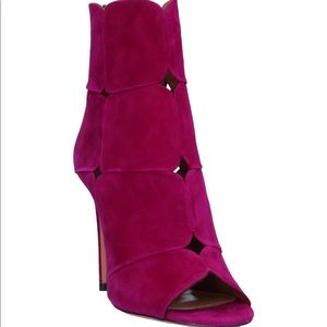 Aquazzura new suede pumps. Never worn.